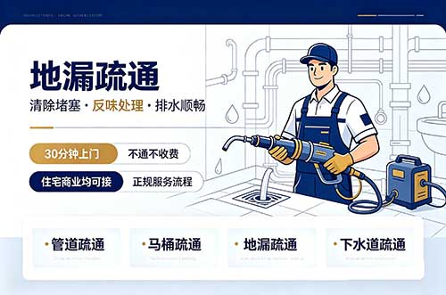 威海地漏疏通
